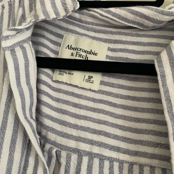 Abercrombie Shirt Tie Dress - Picture 2 of 3